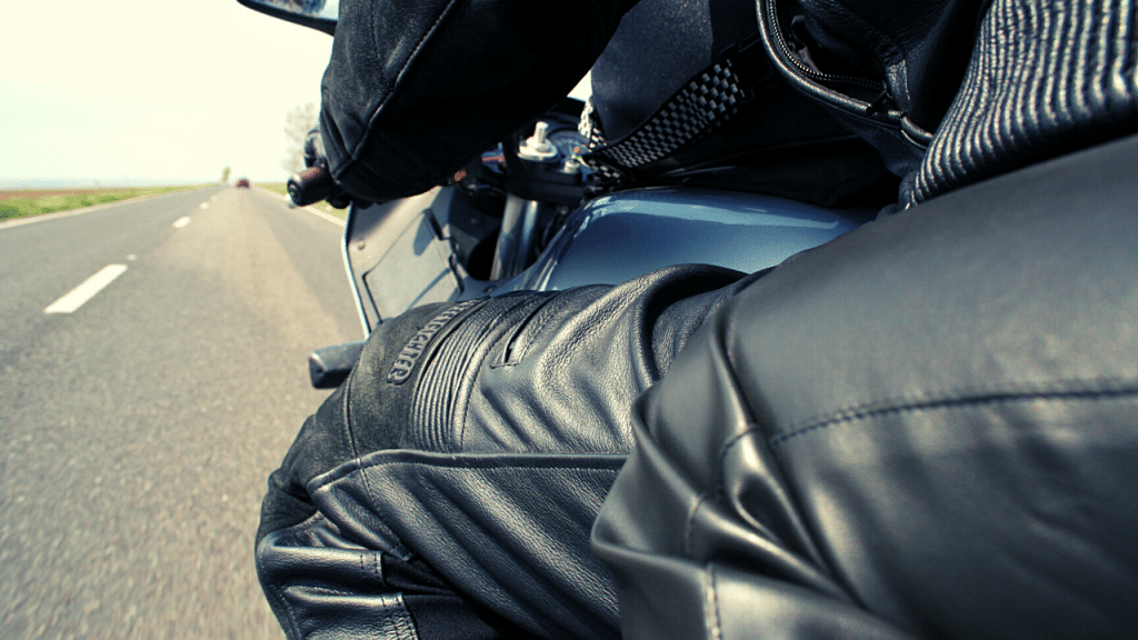 How does motorcycle protective equipment keep riders safe?