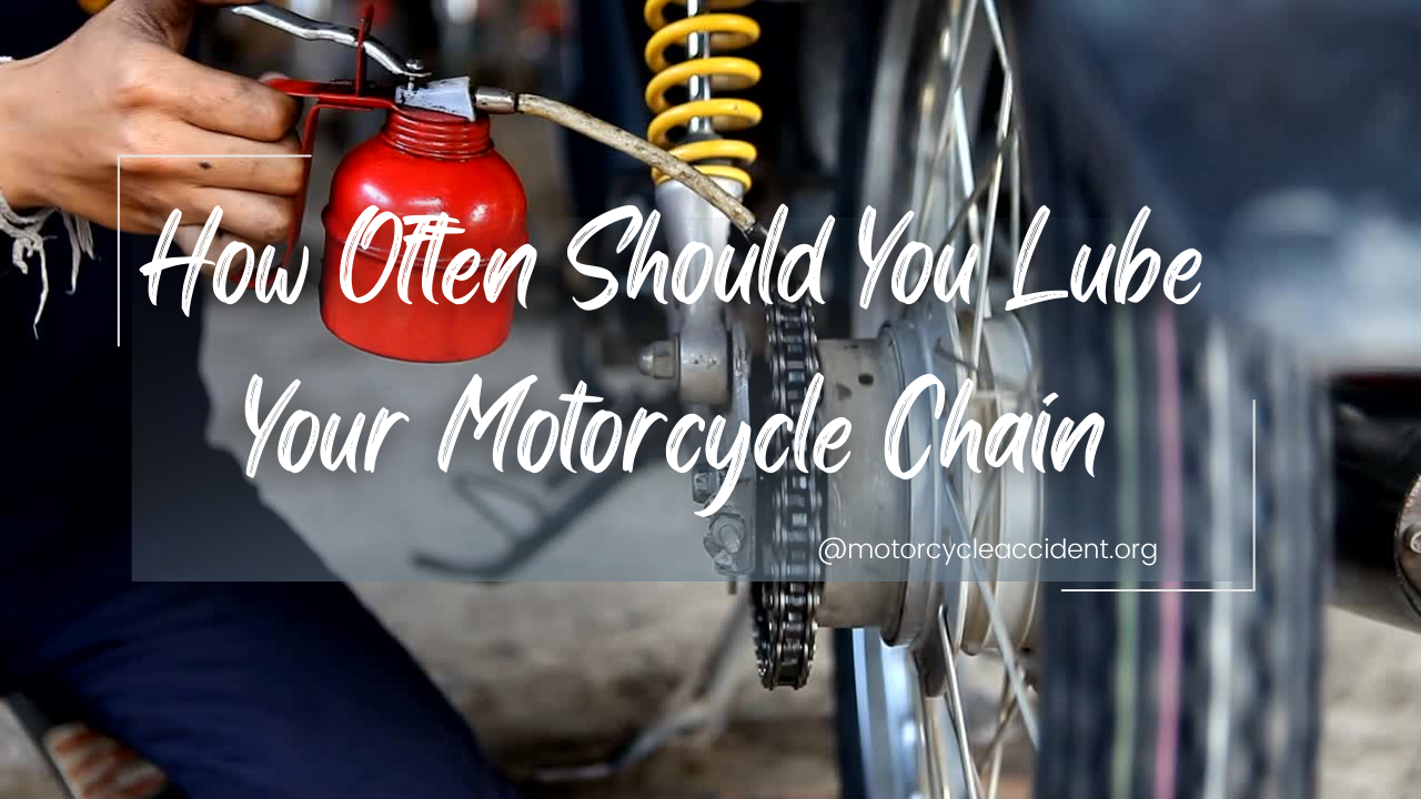 You are currently viewing How Often Should You Lube Your Motorcycle Chain