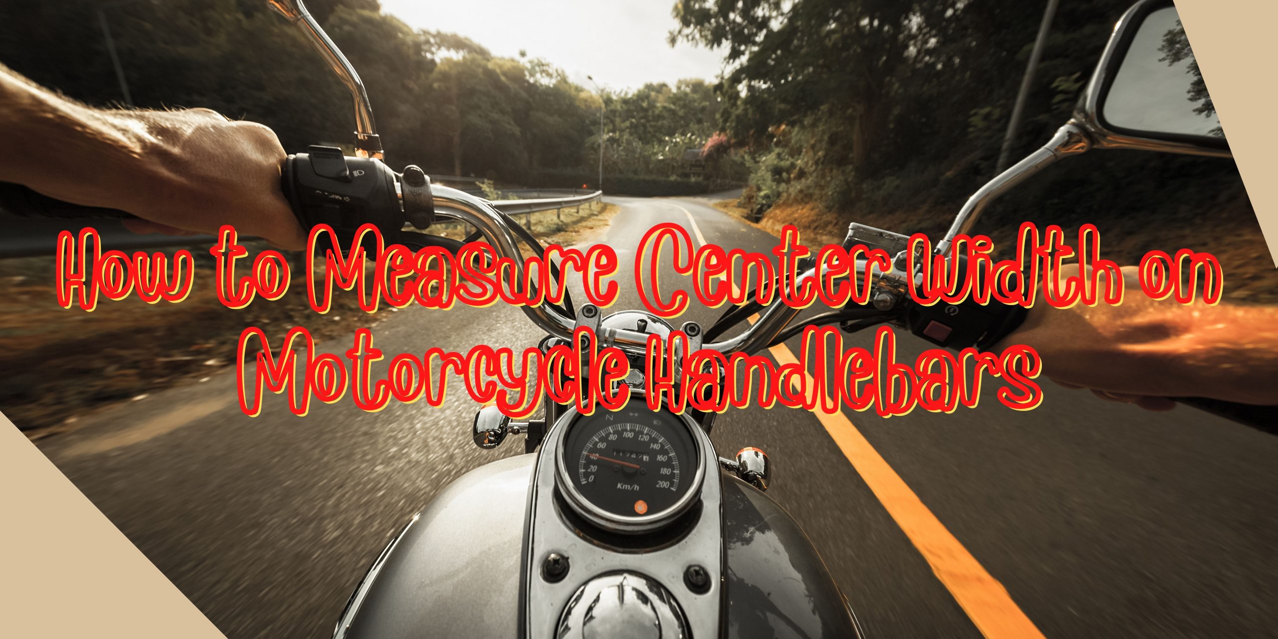 You are currently viewing How to Measure Center Width on Motorcycle Handlebars
