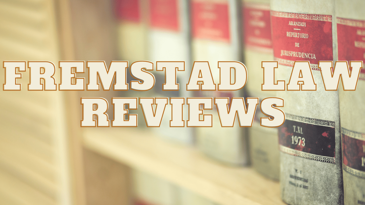 You are currently viewing Fremstad Law Reviews