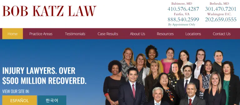 Bob Katz Law Accident Attorneys Maryland Image
