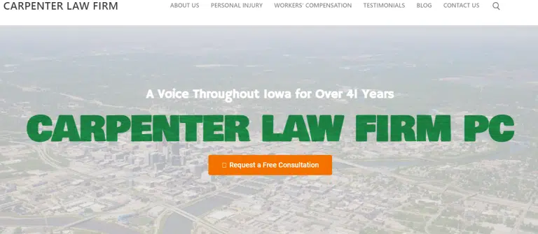Carpenter Law Firm Accident Attorneys Iowa Image