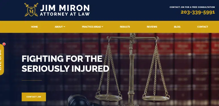 Jim Miron Attorney at Law Accident Attorneys in Connecticut Image