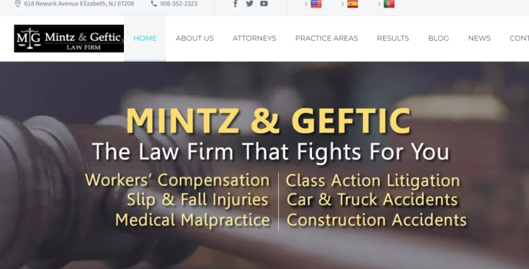 Mintz & Geftic Law Firm New Jersey Image