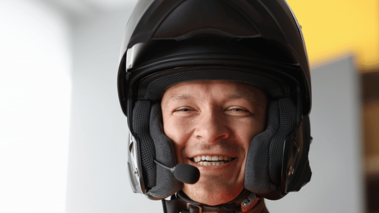 motorcycle helmet communication image